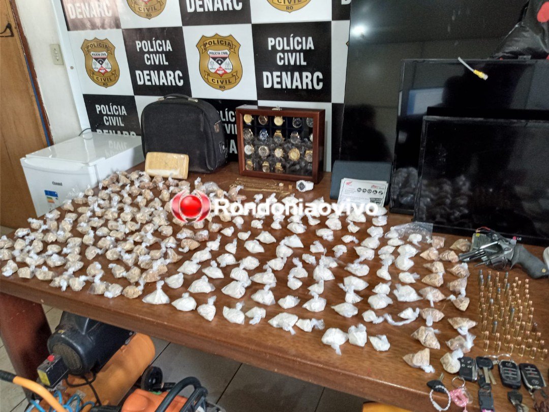 'POLEGAR': Denarc prende um dos maiores e mais temidos traficantes de Porto Velho