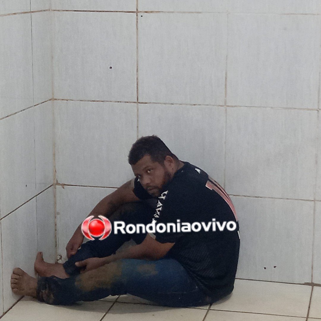 ASSISTA O VÍDEO: Polícia faz cerco e prende assaltante que tinha acabado de roubar moto