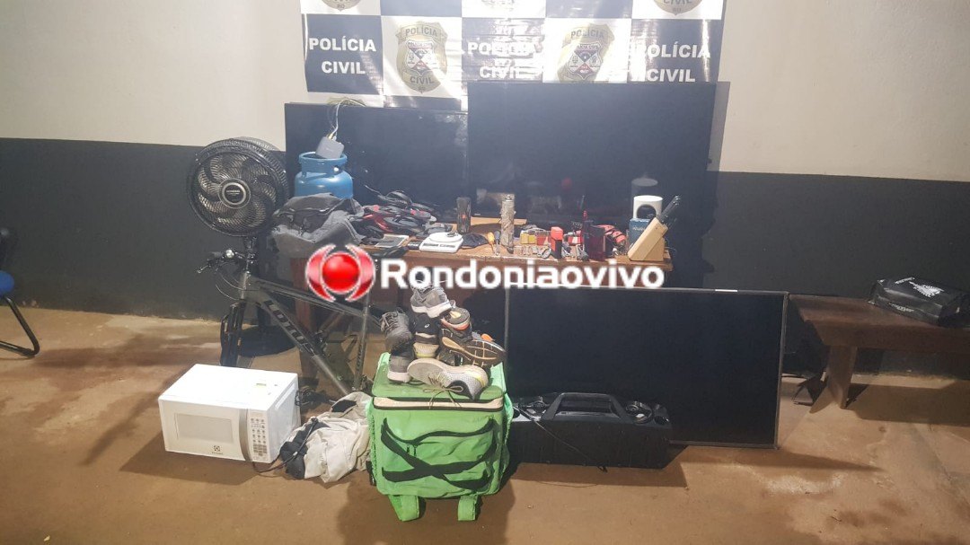 ORGULHO DO MADEIRA: Força tarefa da Furtos e Roubos e Draco prende ladrões de policial civil