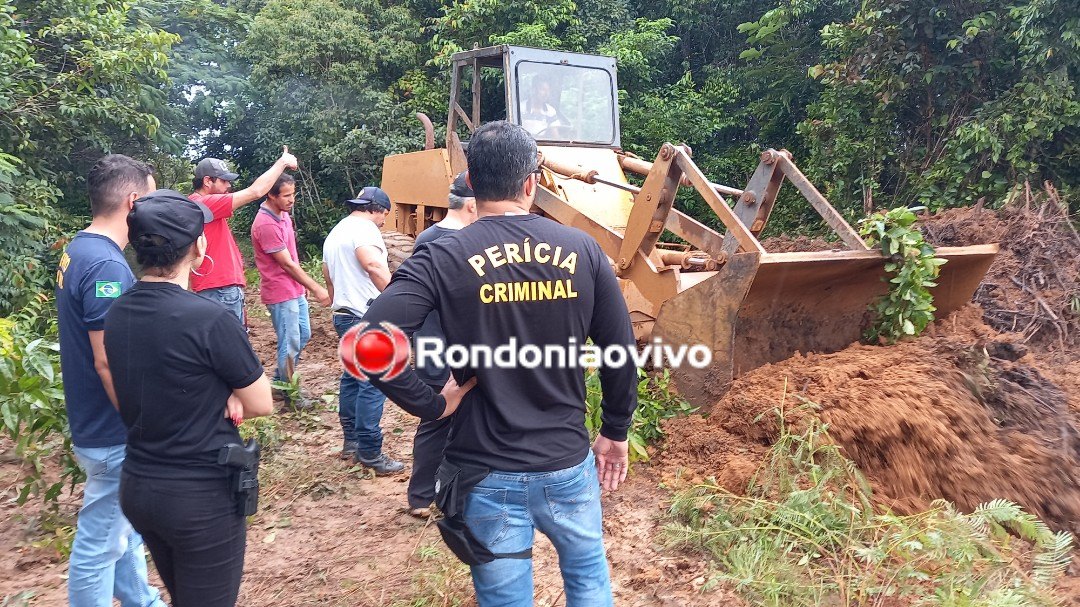 EXCLUSIVO: Homicídios localiza cadáver enterrado em cova em Porto Velho