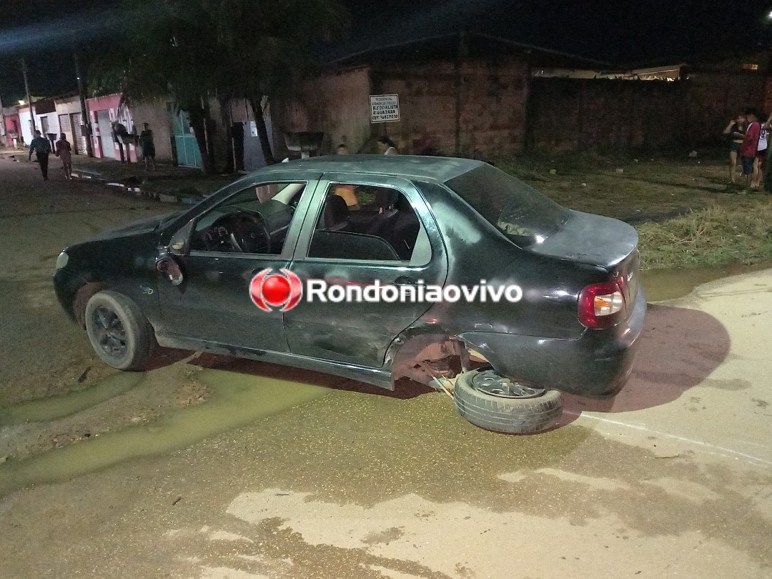 VÍDEO: Grave colisão envolvendo três automóveis na zona Leste de Porto Velho