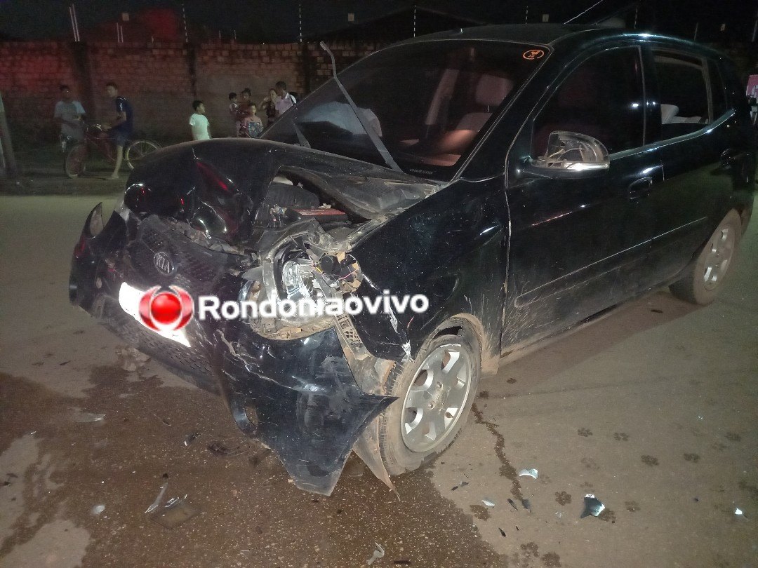 VÍDEO: Grave colisão envolvendo três automóveis na zona Leste de Porto Velho