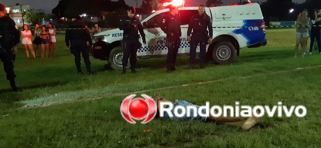 NA AFA: Homem é executado a tiros em campo de futebol