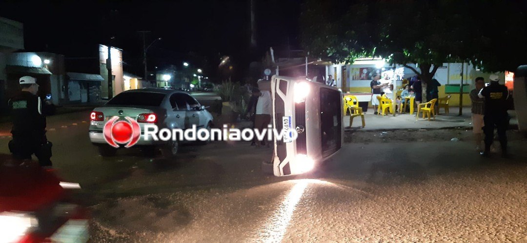 TOMBOU: Motorista embriagado avança preferencial e causa grave batida entre carros 