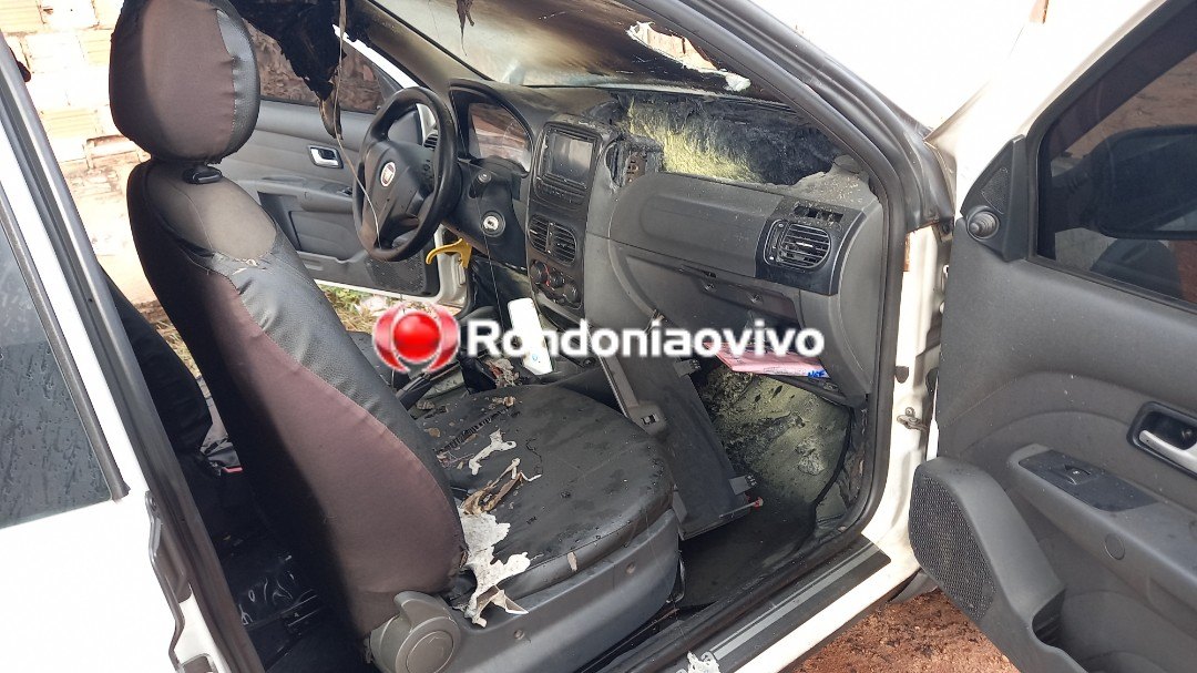 VEJA O MOMENTO: Vídeo mostra criminosos incendiando carro de empresário