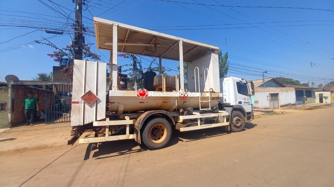 PECULATO: 'Patrimônio' prende servidor da prefeitura desviando vários litros de diesel