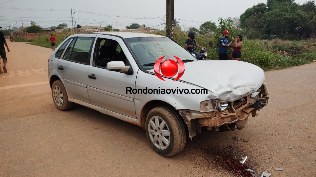 VÍDEO: Motociclista sofre grave fratura exposta após acidente