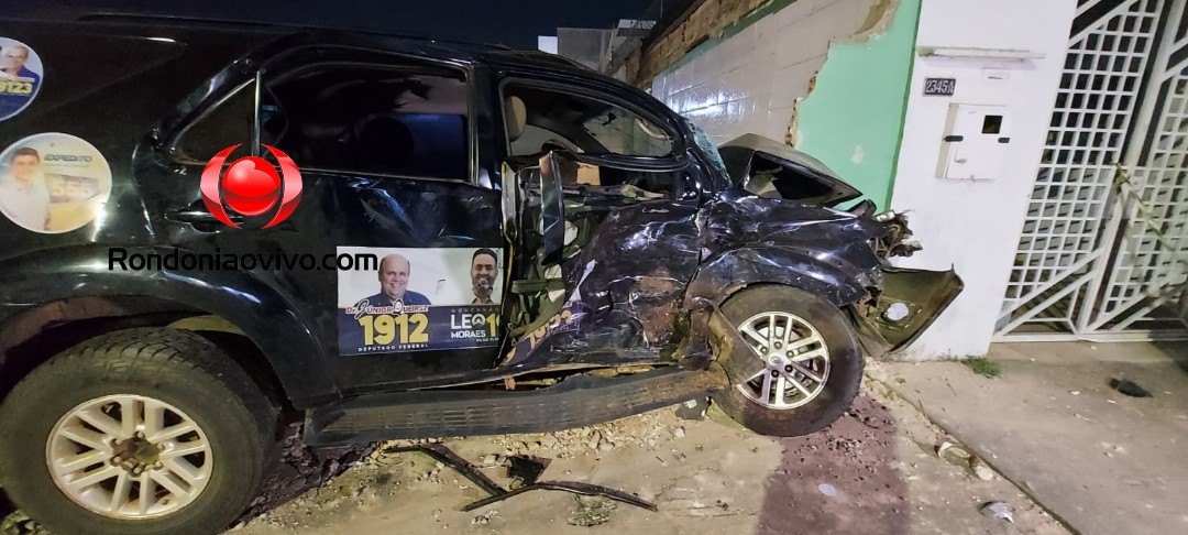 FORTE COLISÃO: Grave acidente envolvendo deputado estadual e vereador em Porto Velho