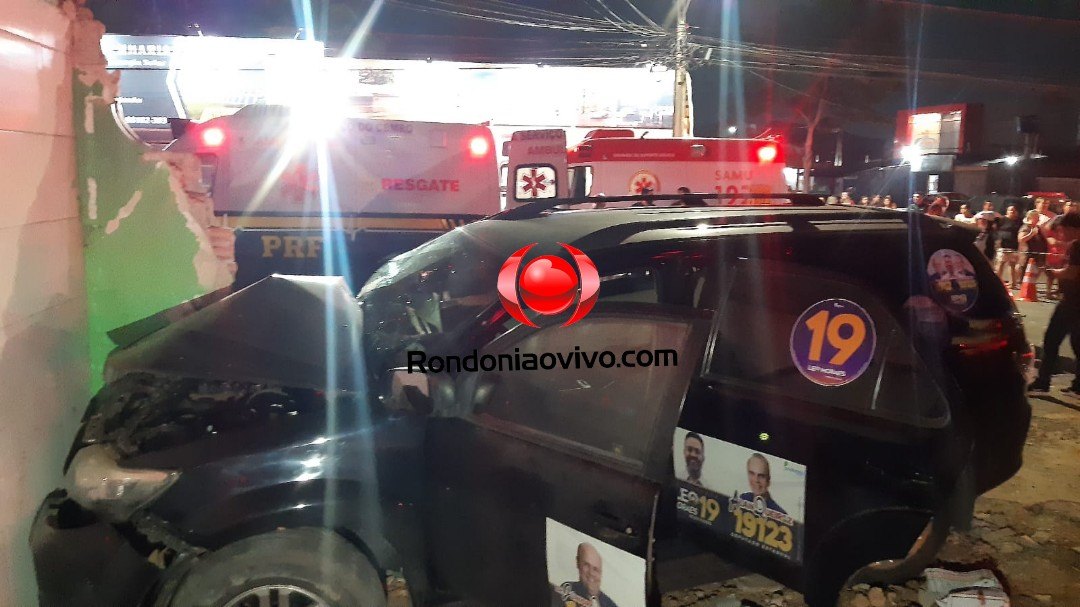 FORTE COLISÃO: Grave acidente envolvendo deputado estadual e vereador em Porto Velho