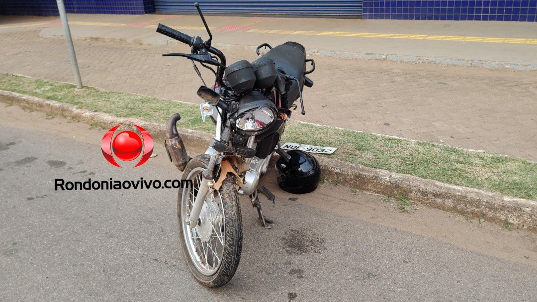 ASSISTA: Motorista foge após deixar motociclista em estado grave