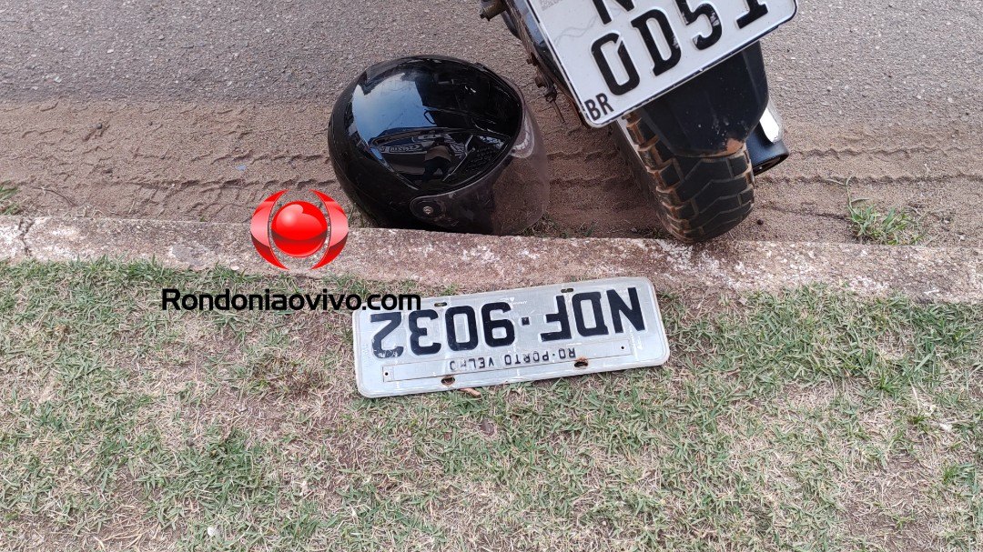 ASSISTA: Motorista foge após deixar motociclista em estado grave