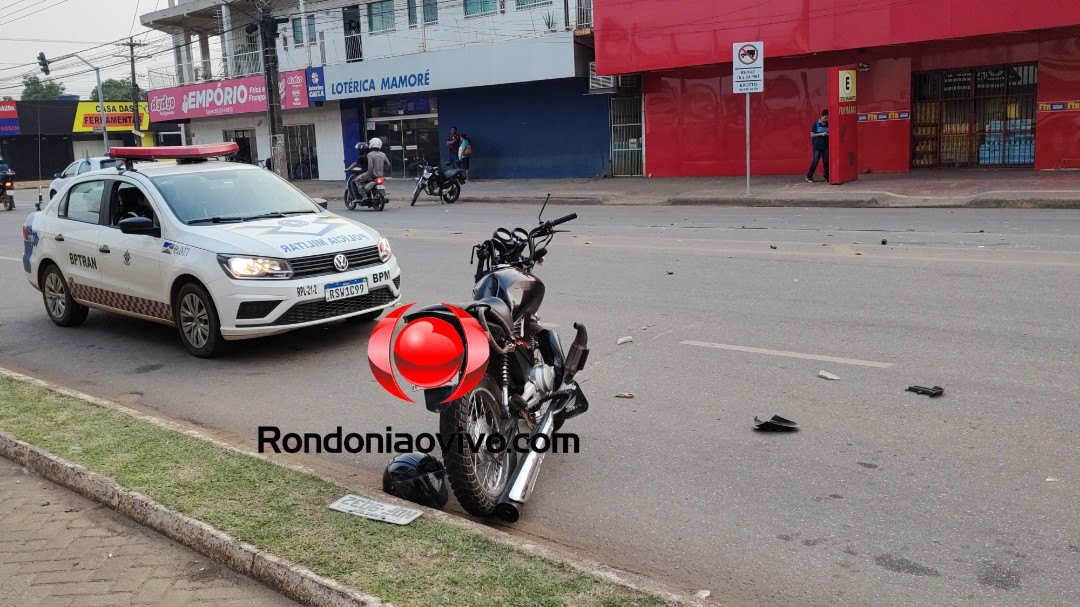 ASSISTA: Motorista foge após deixar motociclista em estado grave