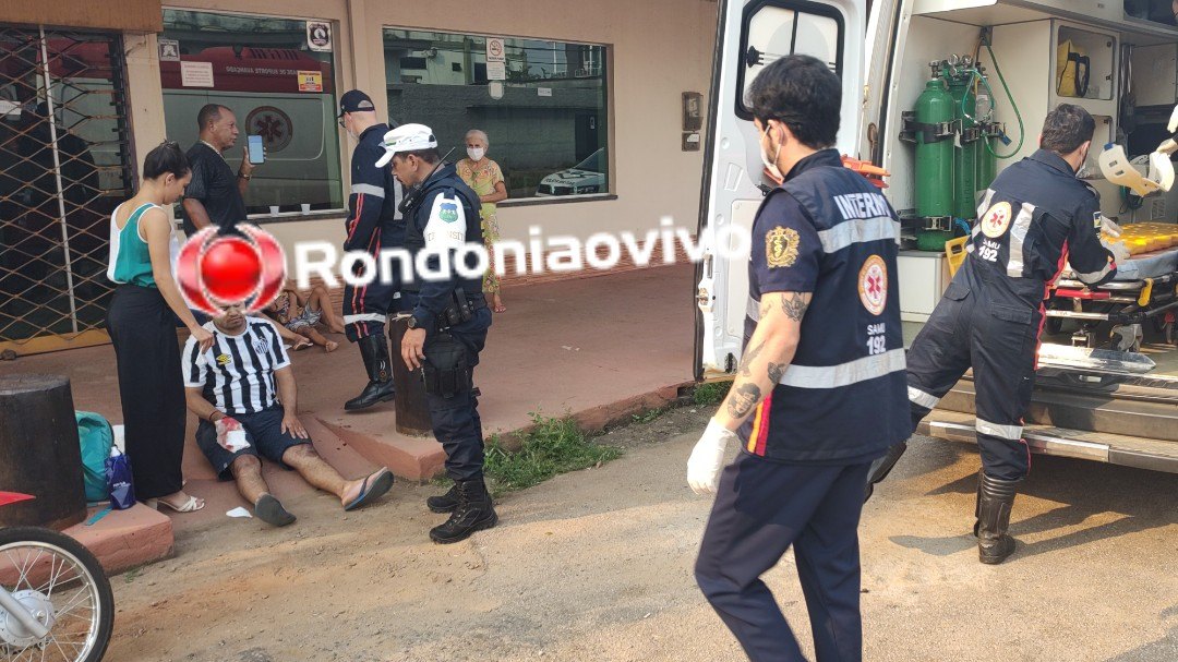 VÍDEO: Capotamento deixa criança e casal feridos no Centro