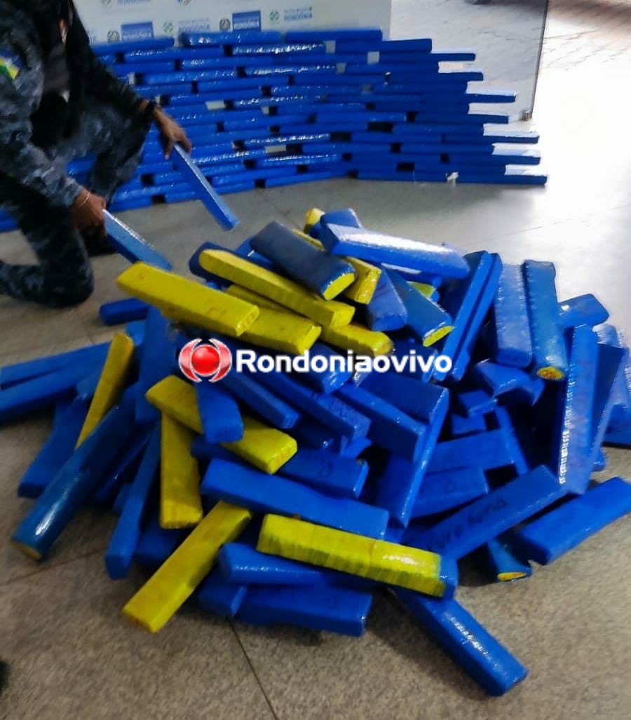 FLAGROU: PM faz apreensão de quase 300 quilos de maconha após denúncia de candidato 