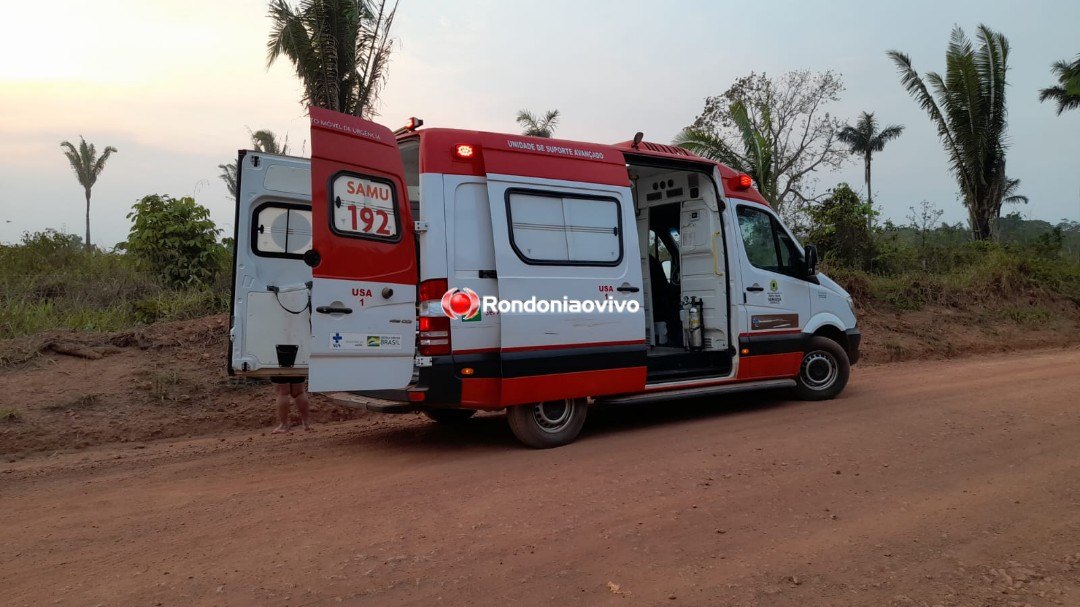 DESGOVERNADO: Capotamento deixa homem seriamente ferido na Estrada dos Japoneses 