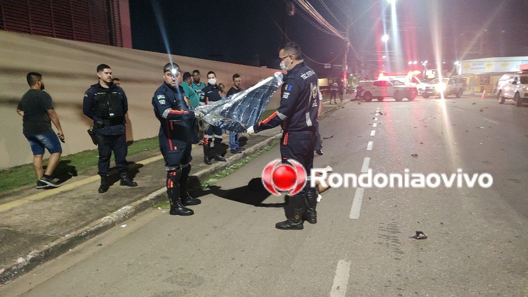 TRAGÉDIA: Motociclista  morre após ser atingido por Honda Civic na 'Pinheiro'
