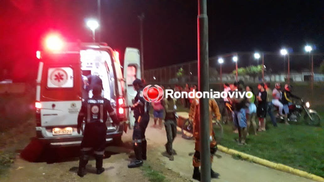 'É O TREM': Jovem e adolescente de 14 anos são baleados em praça na zona Leste