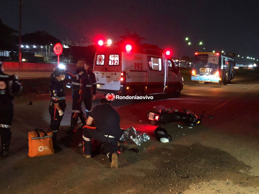 FATAL: Motociclista morre atropelado por ônibus na capital 