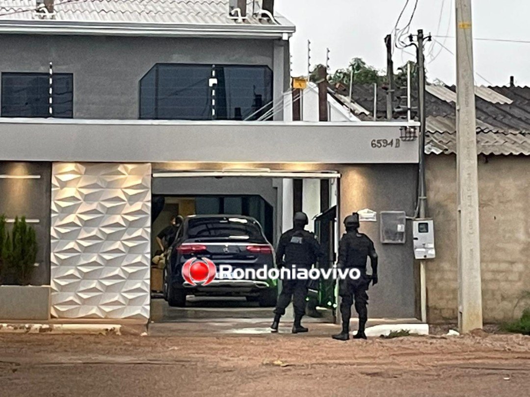 LÍDER DE BANDO: PF e PM fazem operação contra bandido que forjou morte em GO e fugiu para RO