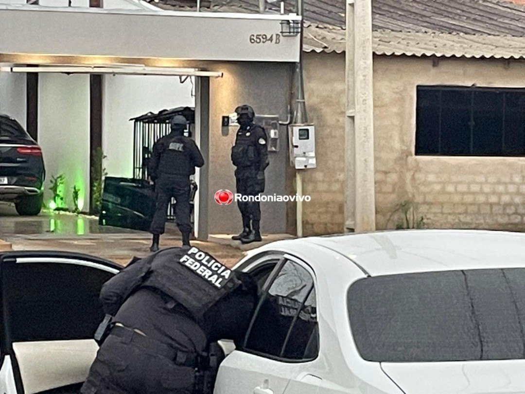 LÍDER DE BANDO: PF e PM fazem operação contra bandido que forjou morte em GO e fugiu para RO