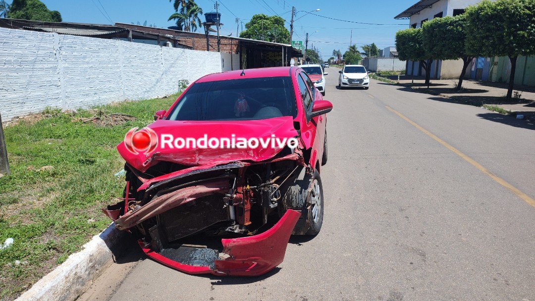 ASSISTA: Caminhão tomba após grave batida na Alexandre Guimarães