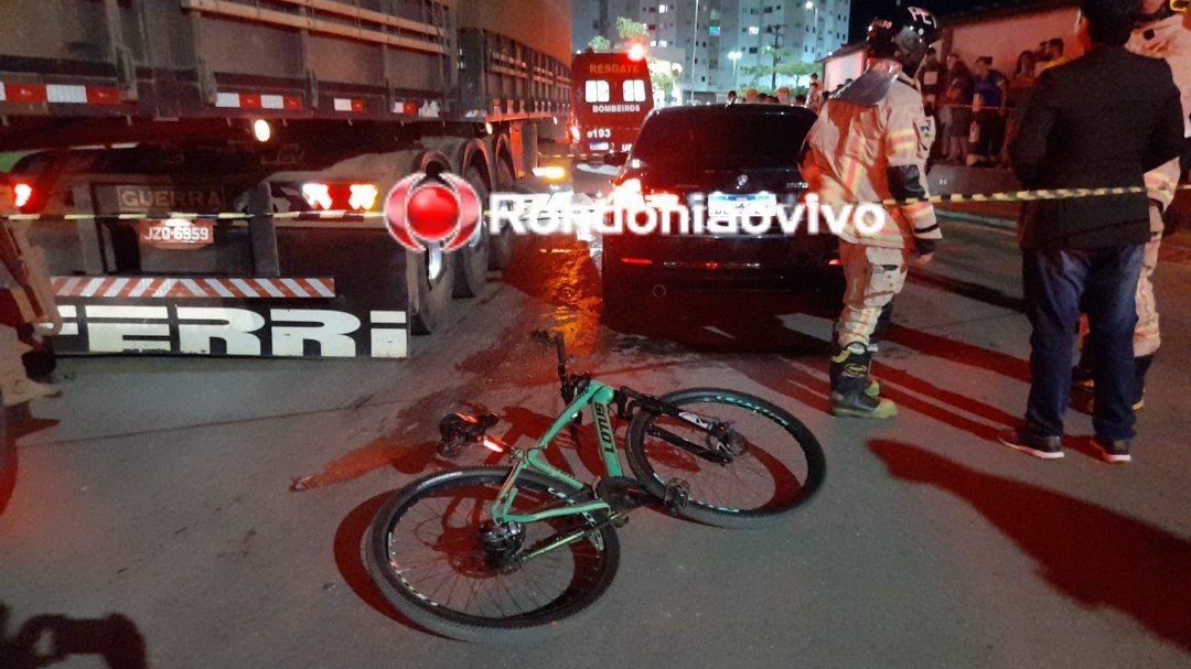 FATAL: Mulher morre atropelada por carreta em Porto Velho 