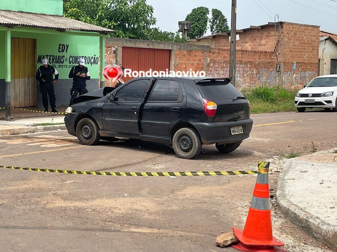 INVADIU: Três pessoas ficam lesionadas após forte colisão entre automóveis 