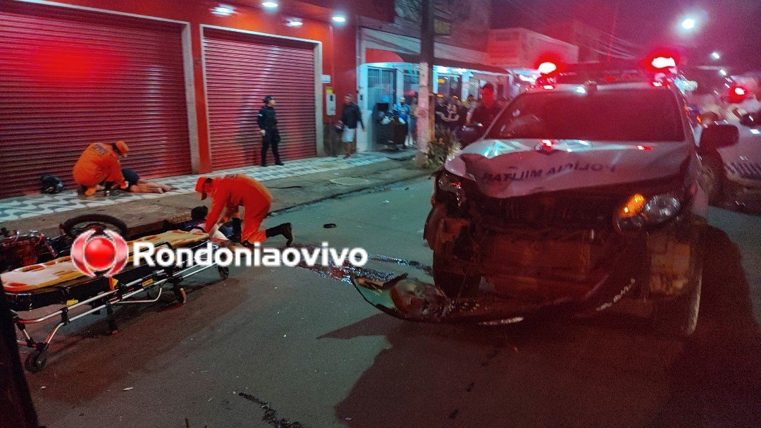 VÍDEO: Perseguição e acidente deixa dupla em estado grave na Mamoré 