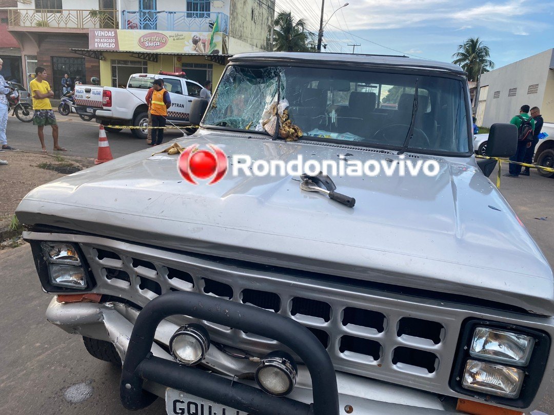 TRÁGICO: Mototaxista morre e passageira fica ferida após colisão em caminhonete 