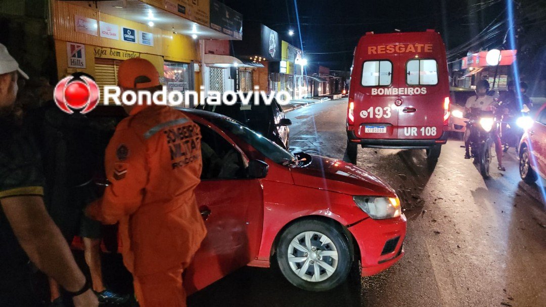 PRESO: Motorista invade contramão e causa acidente na Rio Madeira 