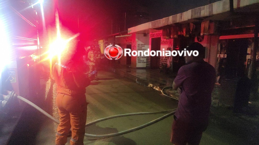 ASSISTA: Duas barbearias e escritório de advocacia são destruídos por incêndio