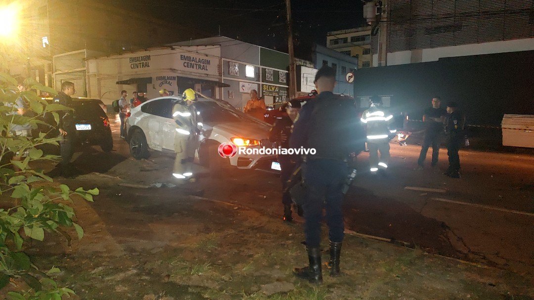 IDENTIFICADO: Motorista de BMW morre em gravíssimo acidente automobilístico no Centro