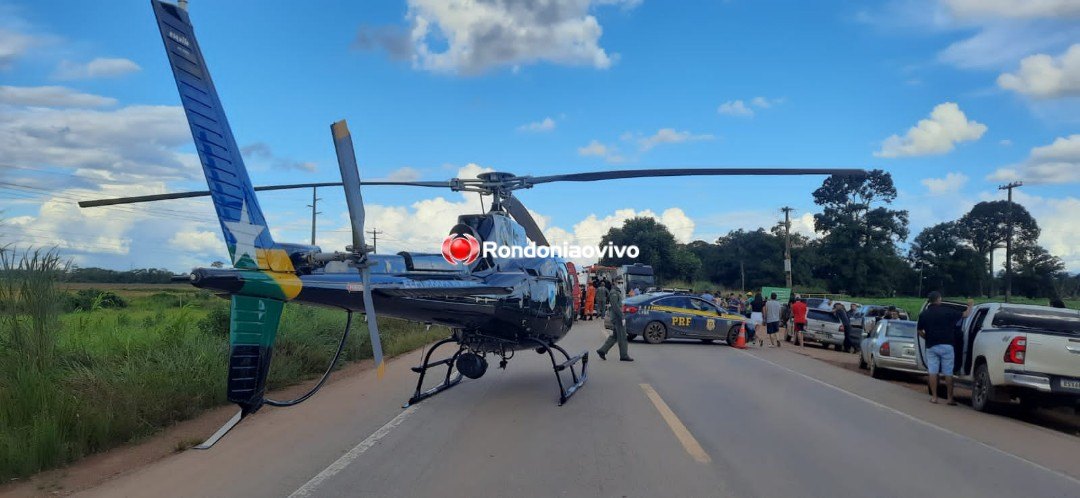 VÍDEO: Noa e Samu montam operação para socorrer vítima de grave acidente na BR-364 