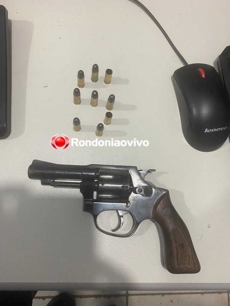 SOM ALTO: Discussão de vizinhos termina em disparo de arma de fogo e homem preso 