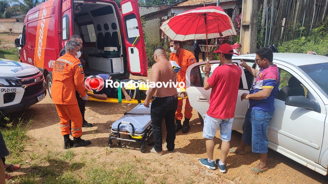 ATENTADO: Rapaz é atacado a tiros na porta de residência na zona Norte