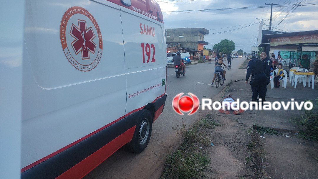 OMISSÃO: Motorista foge após atropelar ciclista na Rio de Janeiro
