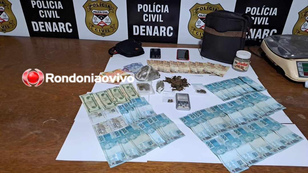 SKUNK: Denarc prende acusados de vender droga em frente a condomínio de luxo