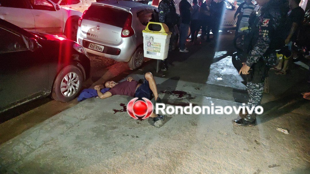 VÍDEO: Criminoso é baleado por policial militar ao tentar roubar joalheria