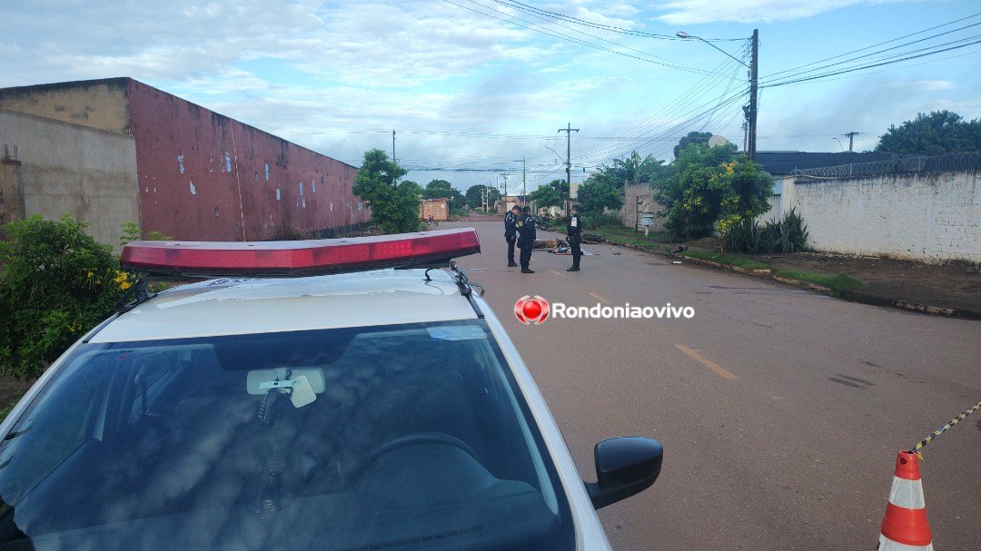TRÁGICO: Motociclista morre após colisão frontal na zona Leste