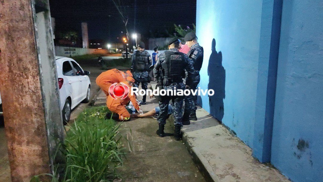 ASSISTA: Cabeleireiro é vítima de tentativa de homicídio na frente de igreja