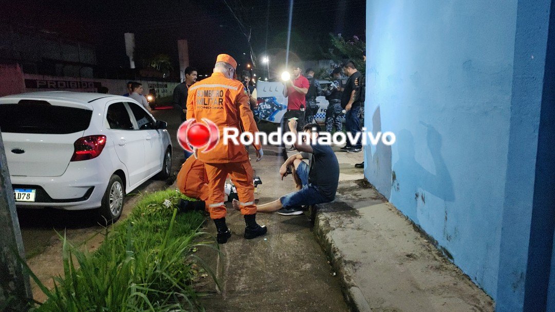 ASSISTA: Cabeleireiro é vítima de tentativa de homicídio na frente de igreja