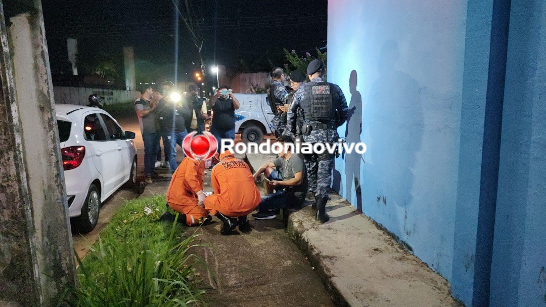 ASSISTA: Cabeleireiro é vítima de tentativa de homicídio na frente de igreja