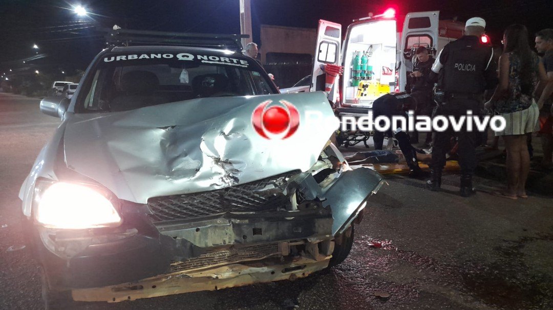 VÍDEO: Grave acidente causado por motorista de app foi gravado por câmera de segurança