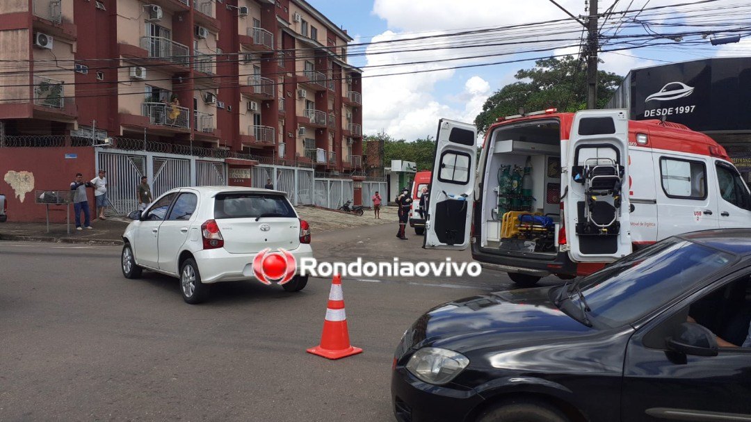 ACIDENTE: Capotamento deixa duas mulheres feridas na Avenida Abunã 