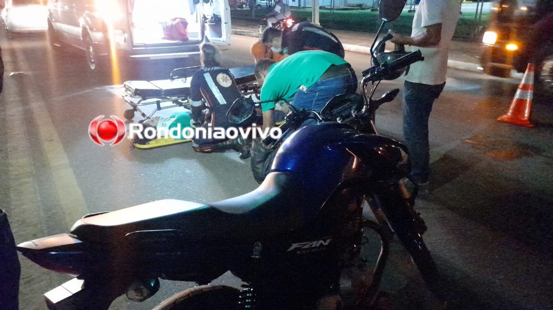 RUA DA BEIRA: Mulher quebra a perna após ser atropelada por motorista de aplicativo 