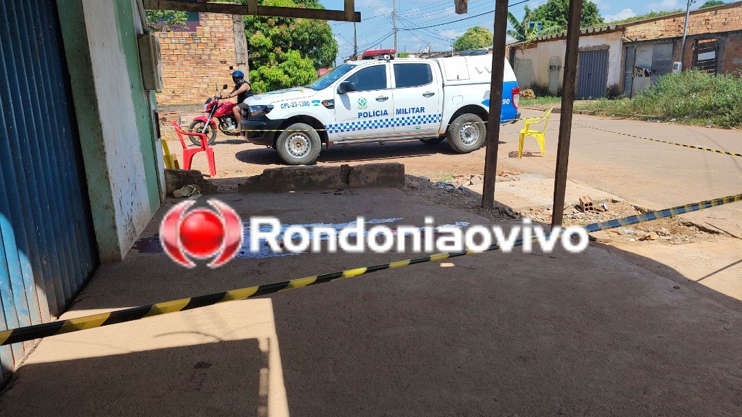 FAMÍLIA ATINGIDA: Criminosos chegaram em carro durante triplo atentado a bala