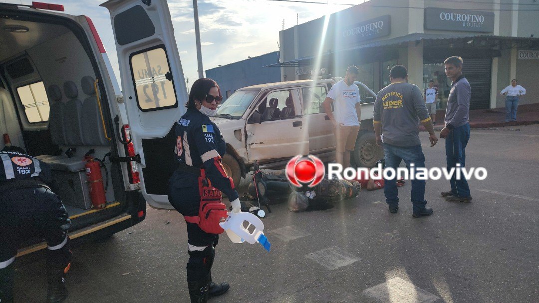 VÍDEO: Motorista de caminhonete invade preferencial e causa grave acidente