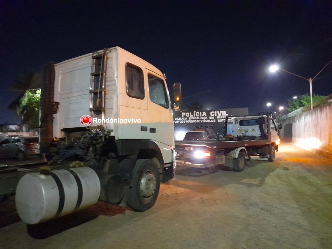 ASSISTA: Delegacia de Furtos e Roubos recupera carreta e prende acusado 