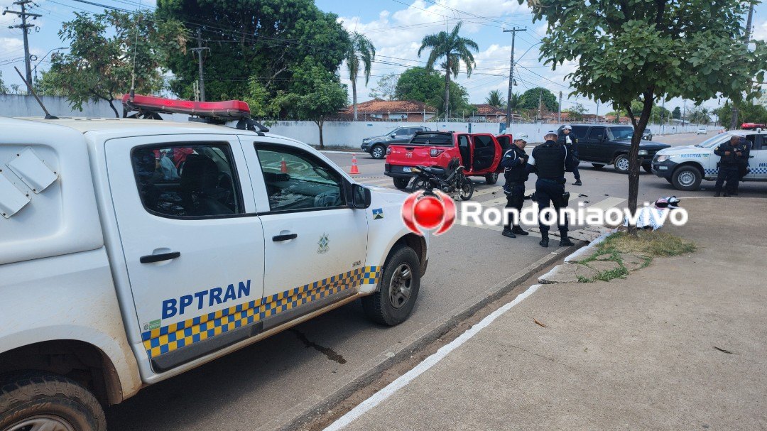 FATAL: Motociclista morre após bater na traseira de carro