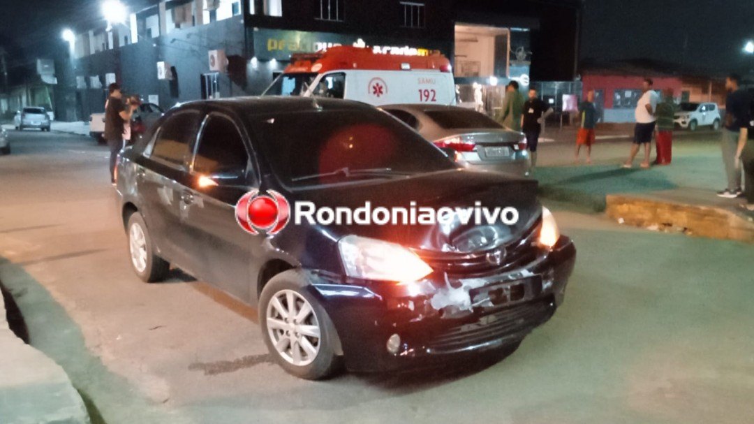 NA RIO DE JANEIRO: Motociclista é atropelado por carro e jogado contra outro em acidente na capital